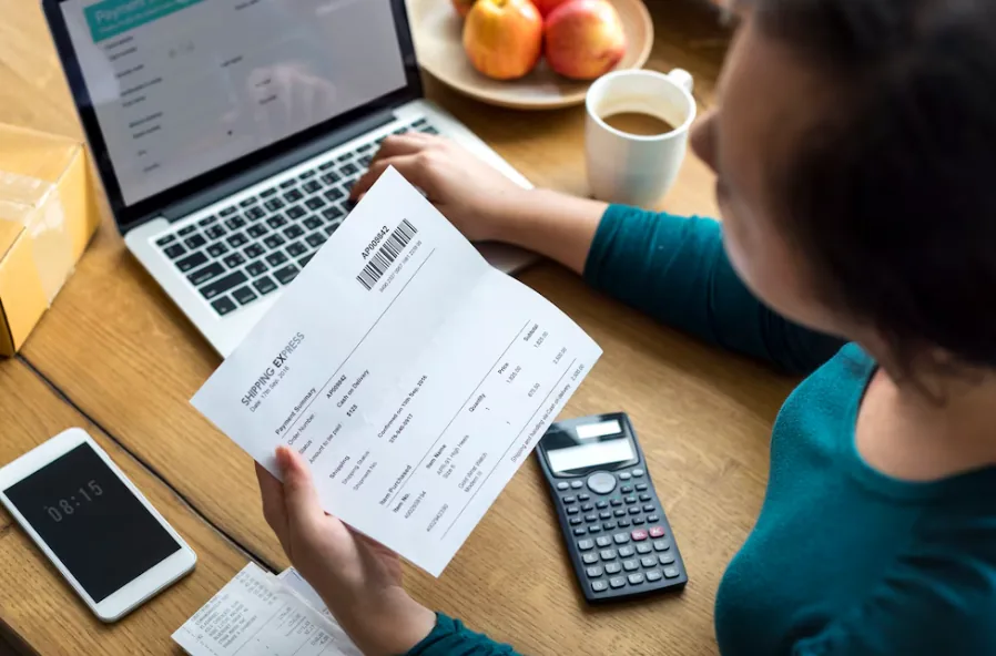 Les differents types de facture (mention, paiement)